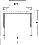 Front Dimensions